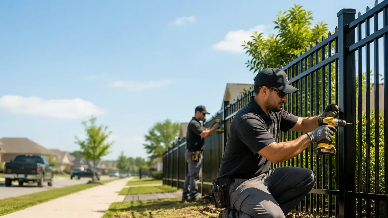 Metal Fence Installation in Bozman, MD